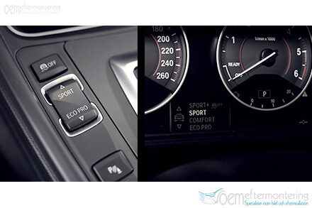 Aktivt motorljud (diesel) i BMW