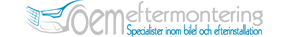 efterinstallera & montera Logotyp