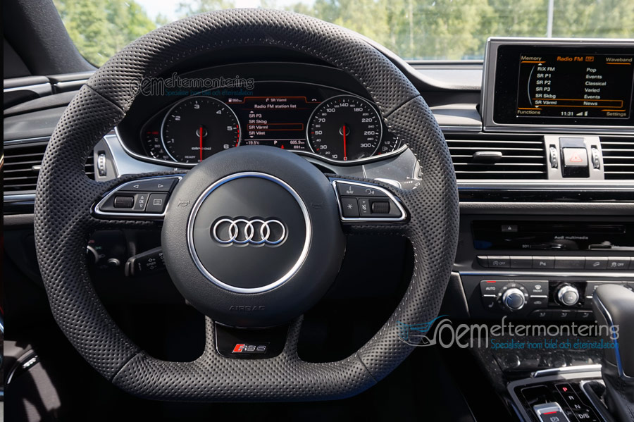 Audi RS6-ratt i Audi A6