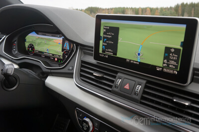 audi mmi navigation, virtual cockpit med MMI navigation plus