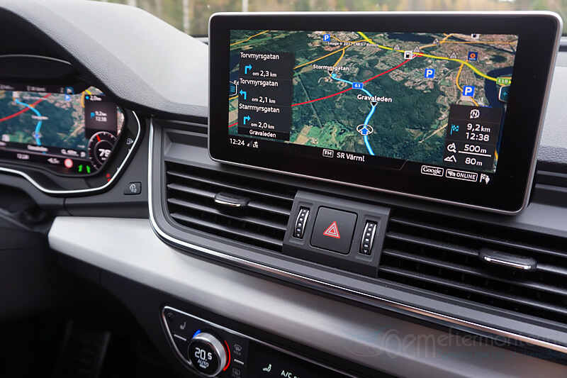 installera audi mmi navigation plus