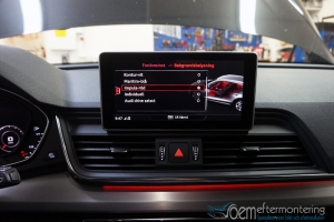 Audi A4, A5 (interior lightning) ambient package installation