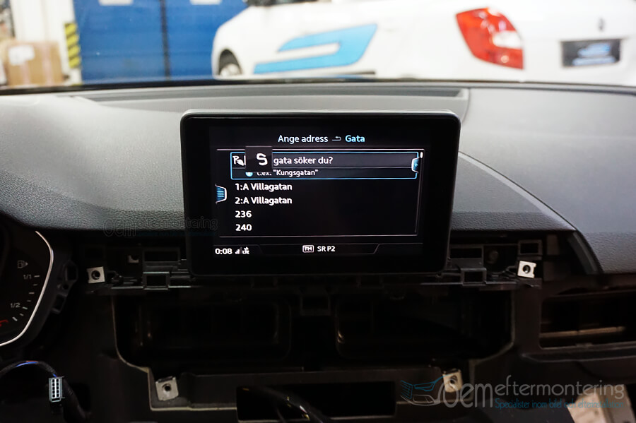 Audi A4/A5/Q5 MMI Touch som en del av MMI Navigation Plus