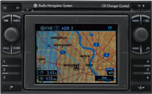 SAFE VW Radio Navigation System MFD